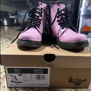 Pink Girls Dr Martens Boots